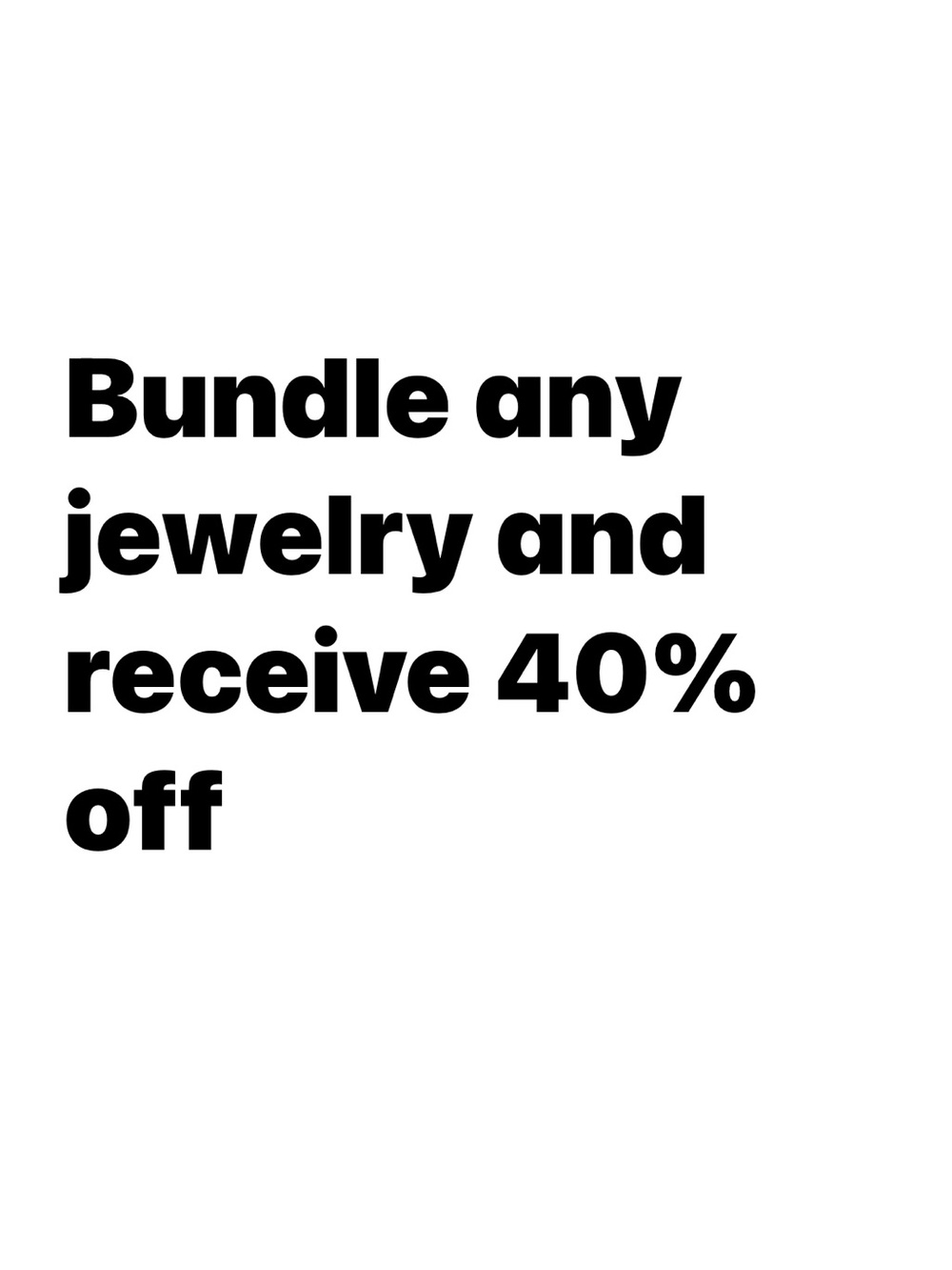 Jewelry Bundle